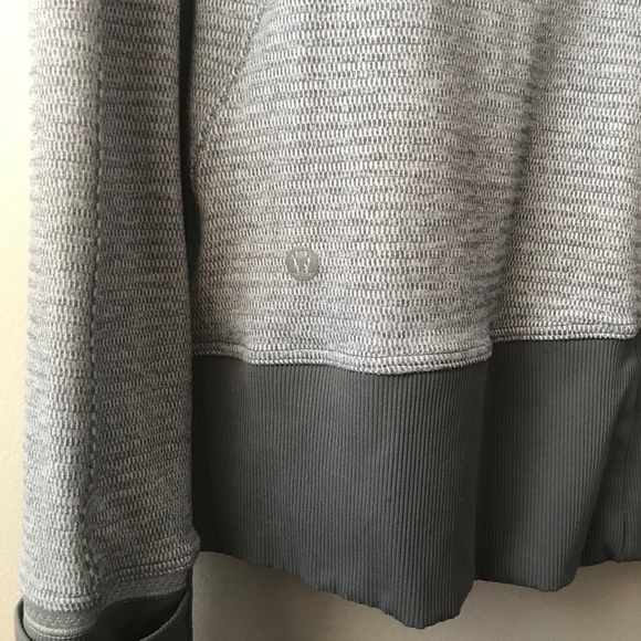 Lululemon 12 Runderful 1/2 Zip Pullover Grey RULU - Picture 11 of 14